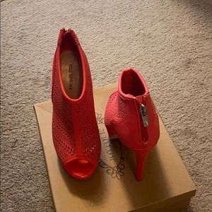 Call it Spring ankle heels. Only worn once.